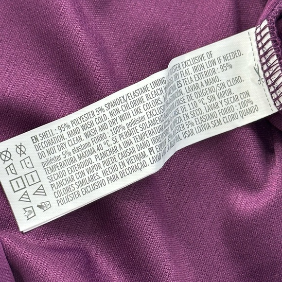 FOREVER 21 dress PLUM PURPLE sleeveless small party dress WOMENS APPAREL new S - Picture 10 of 12